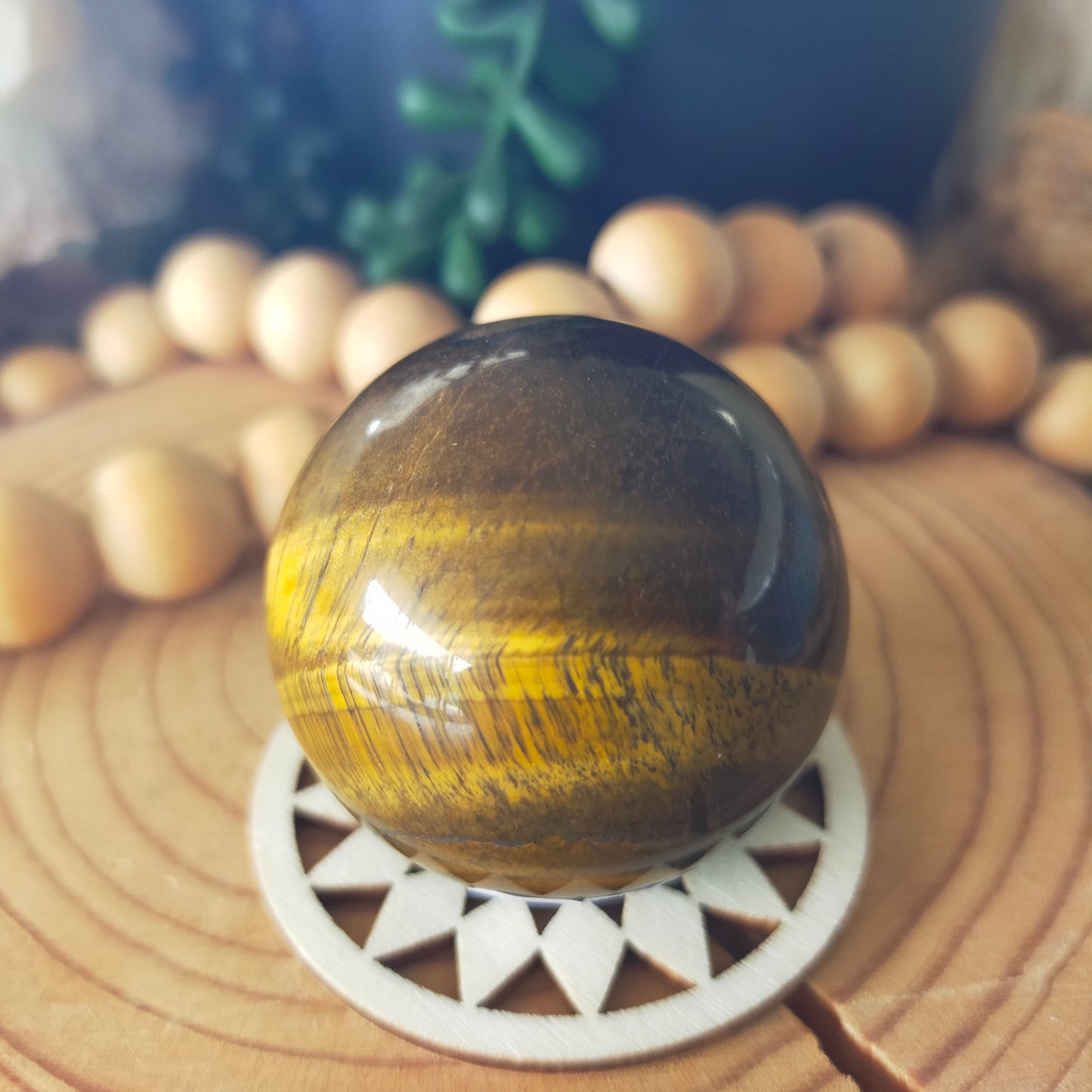 Tiger's Eye Spheres