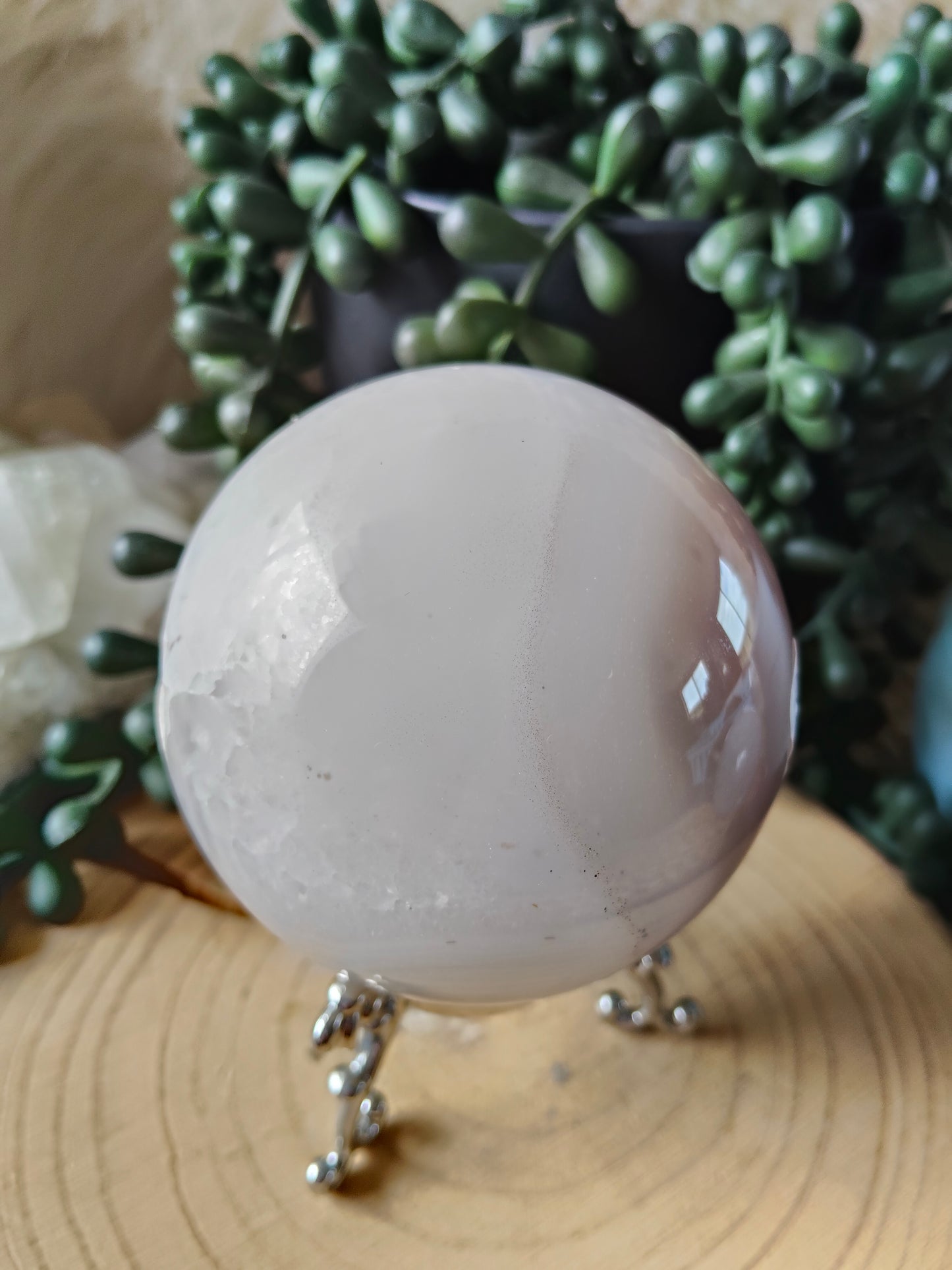 Sparkly Druzy Agate Spheres