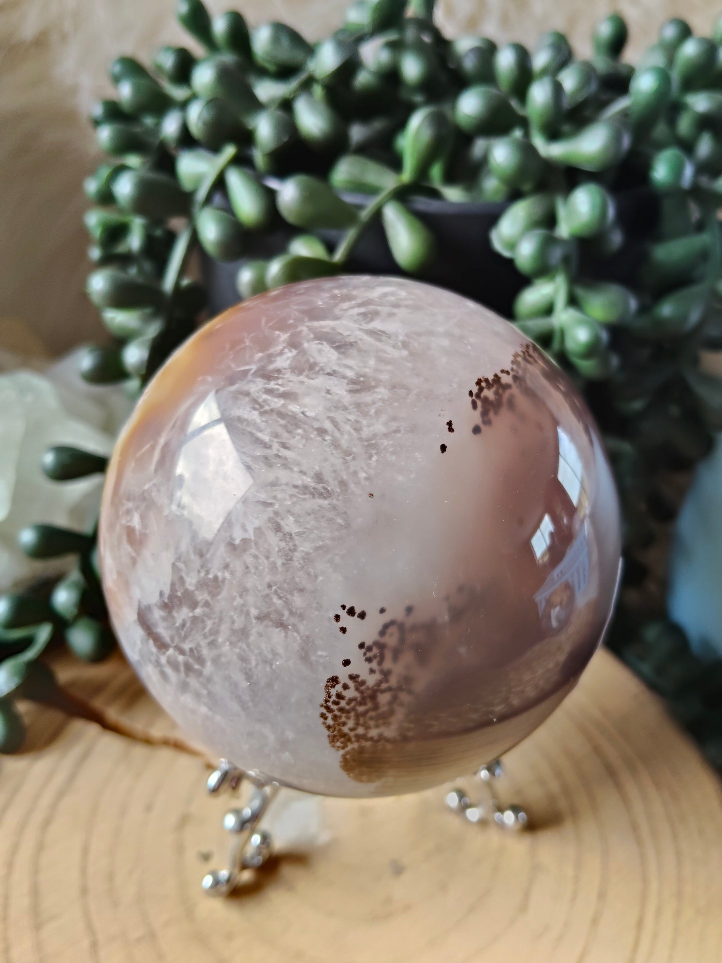 Sparkly Druzy Agate Spheres