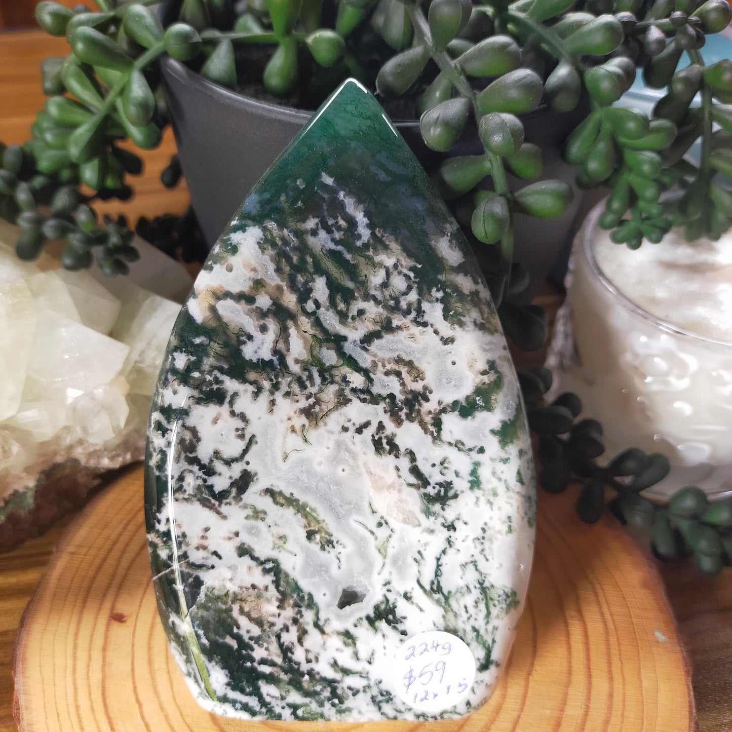 Moss Agate Freeform