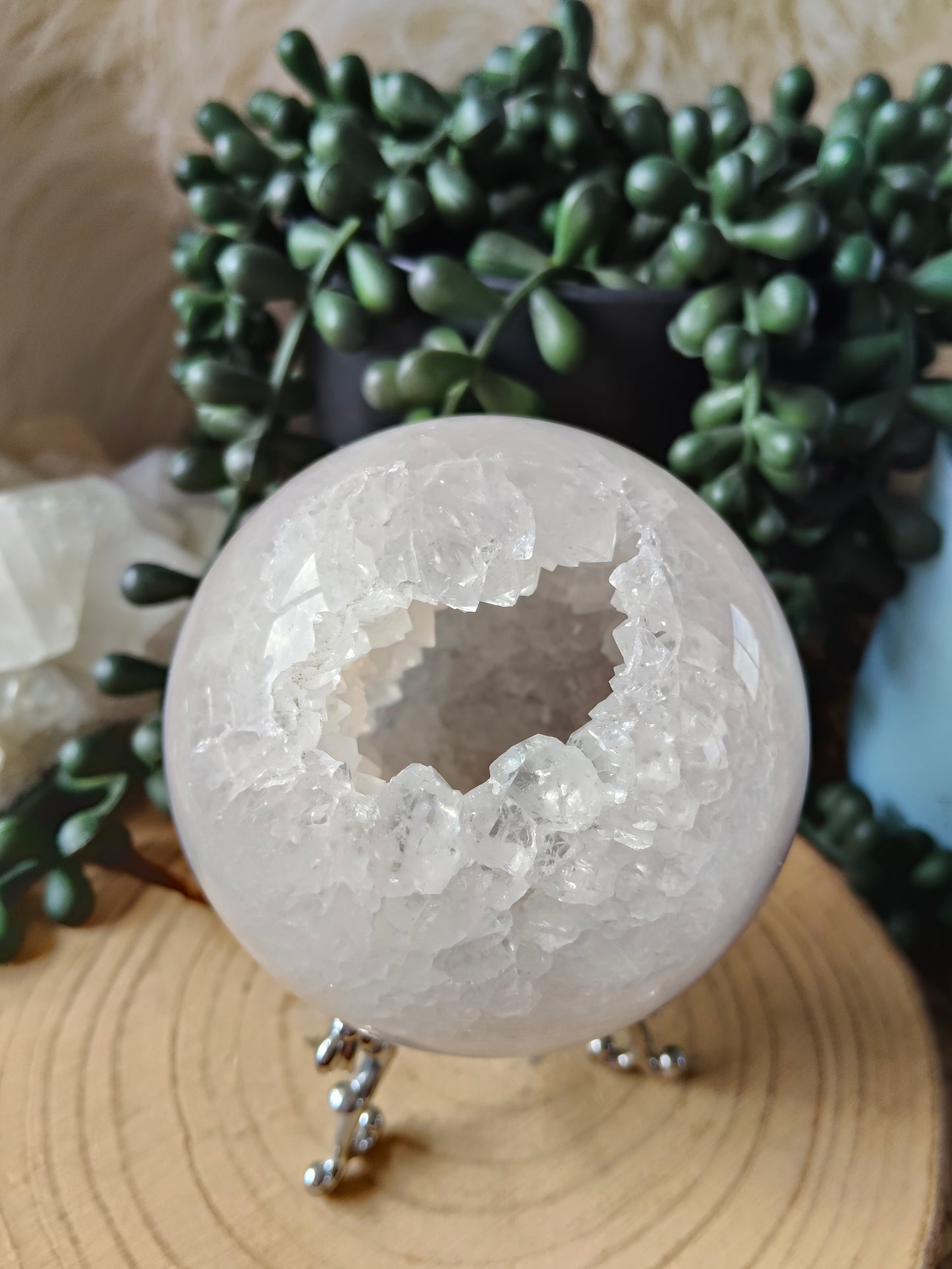 Sparkly Druzy Agate Spheres