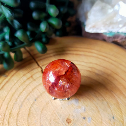 Mini Fire Quartz Spheres