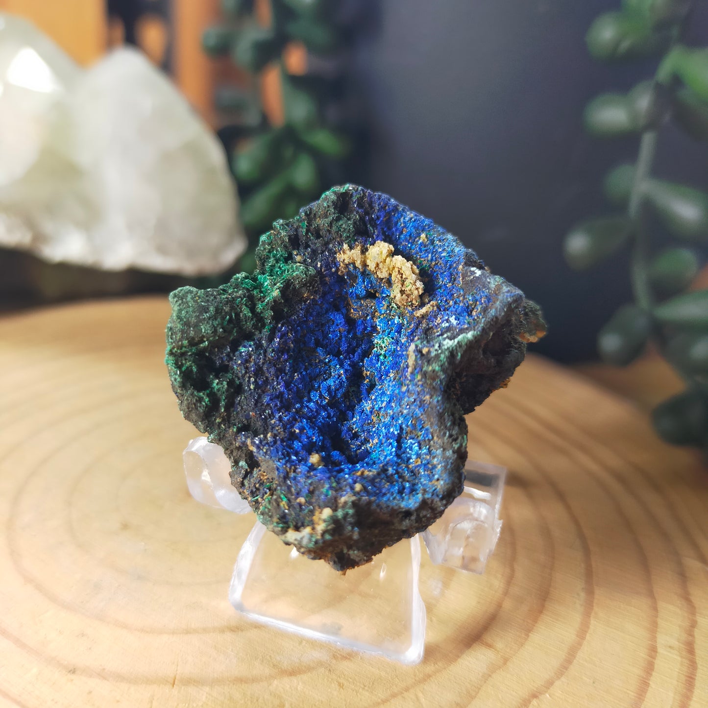 Raw Azurite and Malachite