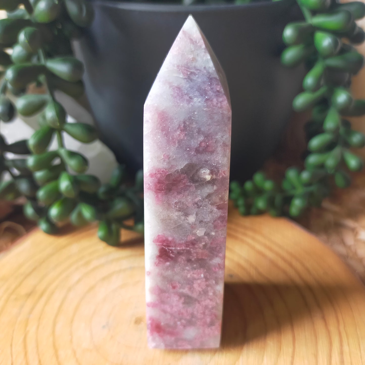 Pink Tourmaline Point