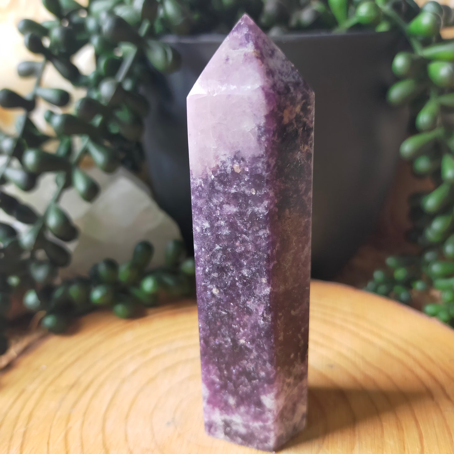 Lepidolite Points