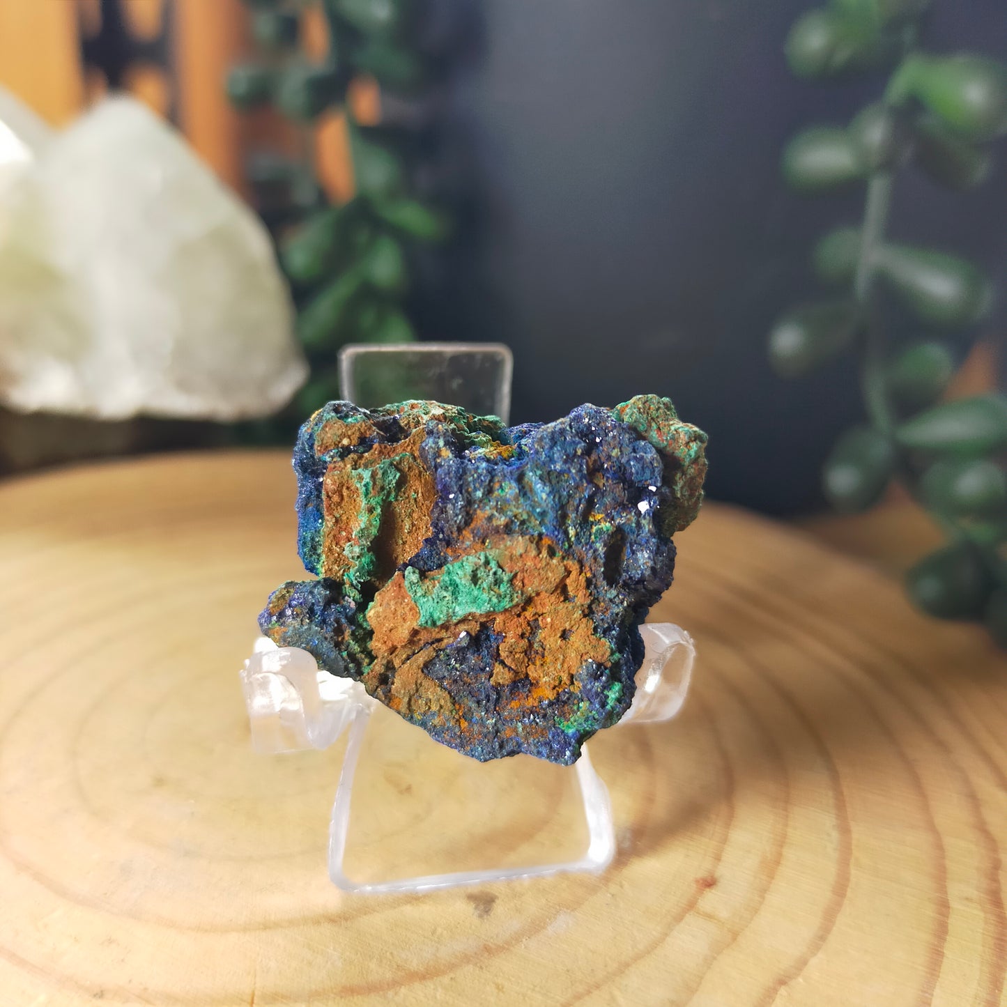 Raw Azurite and Malachite