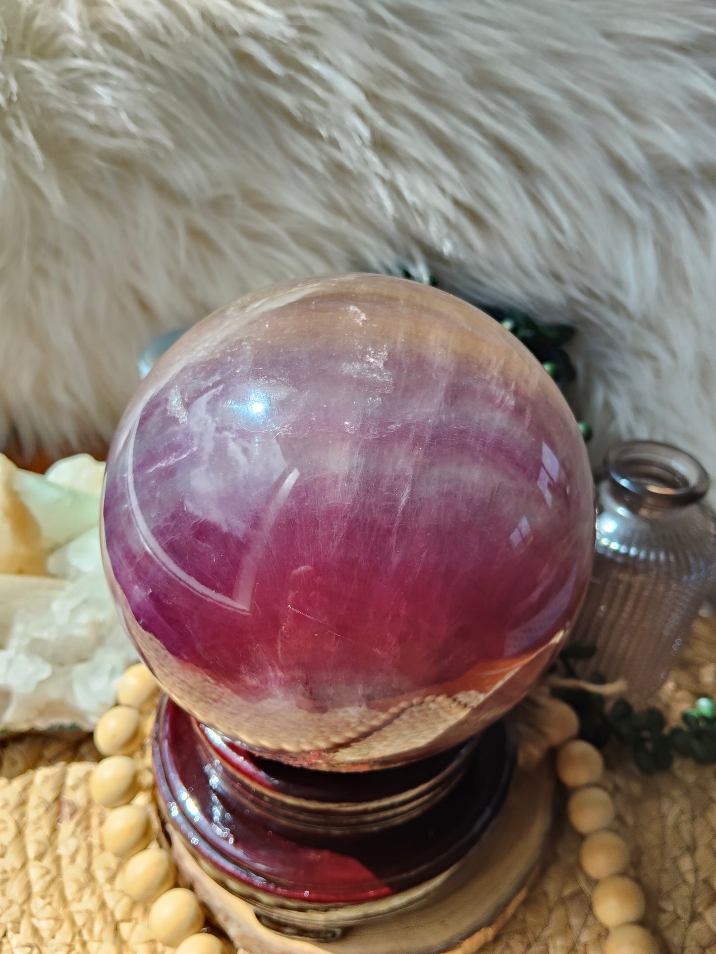 Large Fluorite Sphere