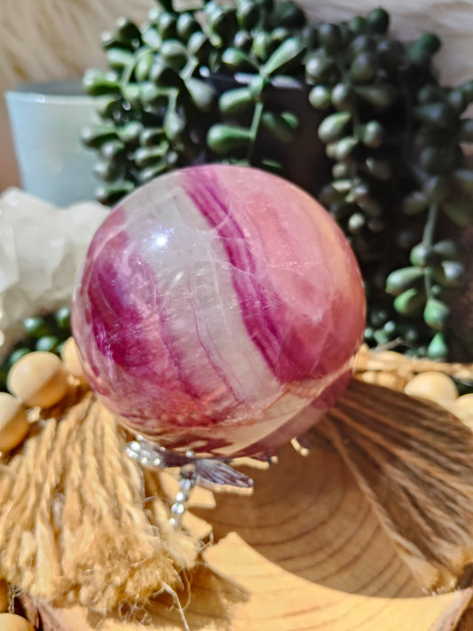 Candy Fluorite Sphere