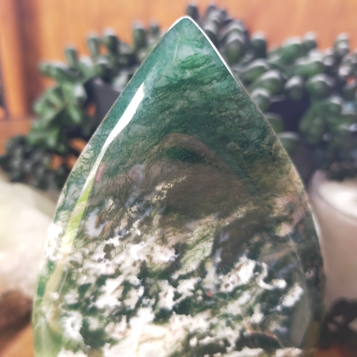 Moss Agate Freeform