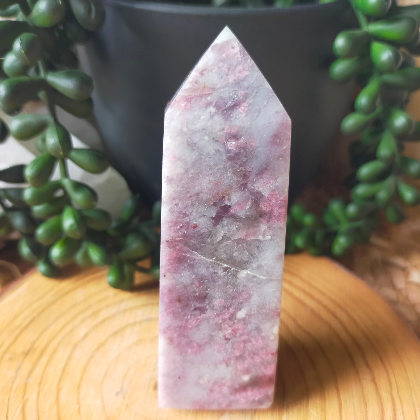 Pink Tourmaline Point