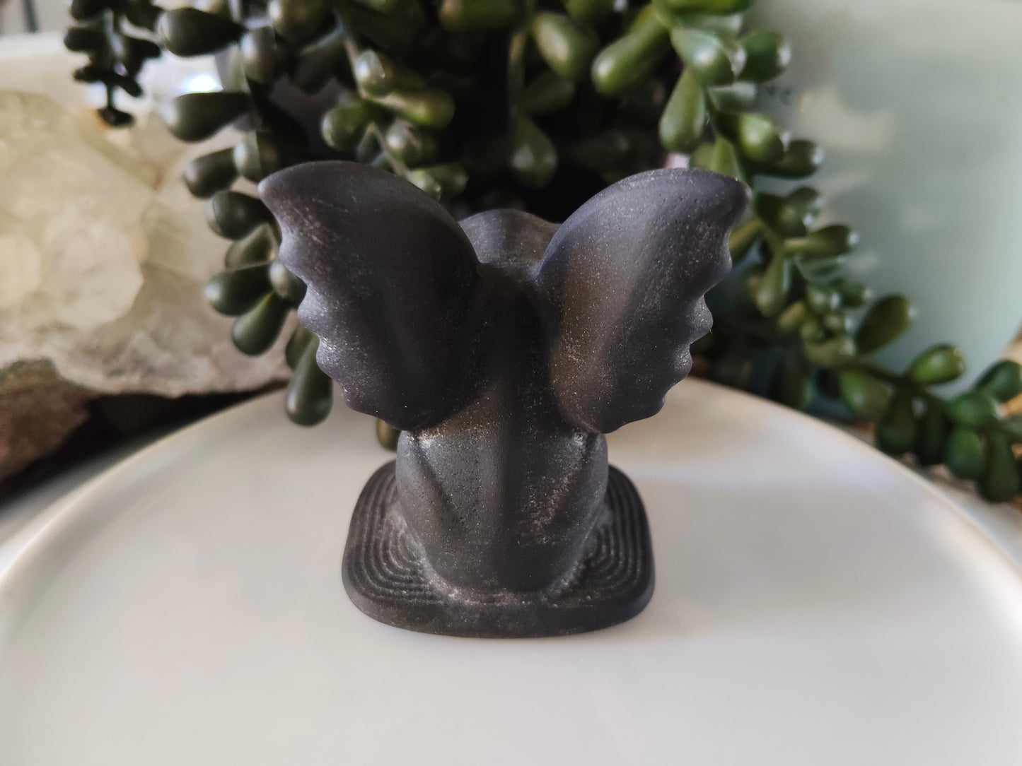 Black Obsidian Gargoyle