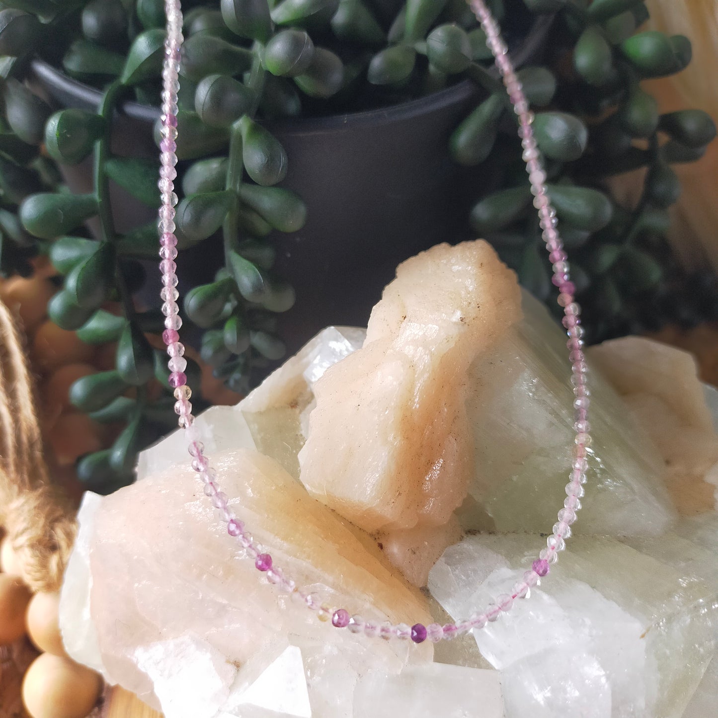 Faceted Choker Necklaces