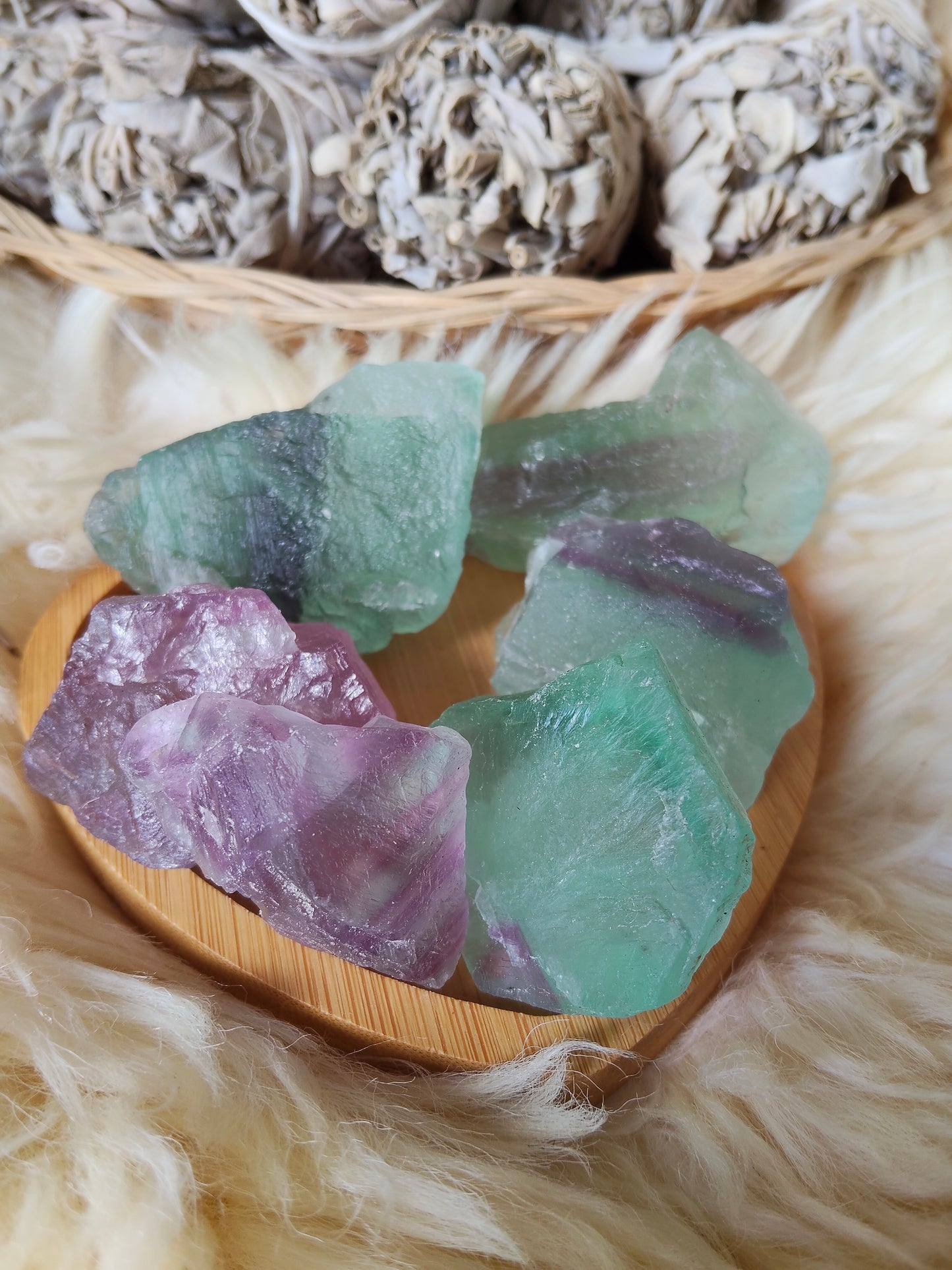 Raw Fluorite Chunks