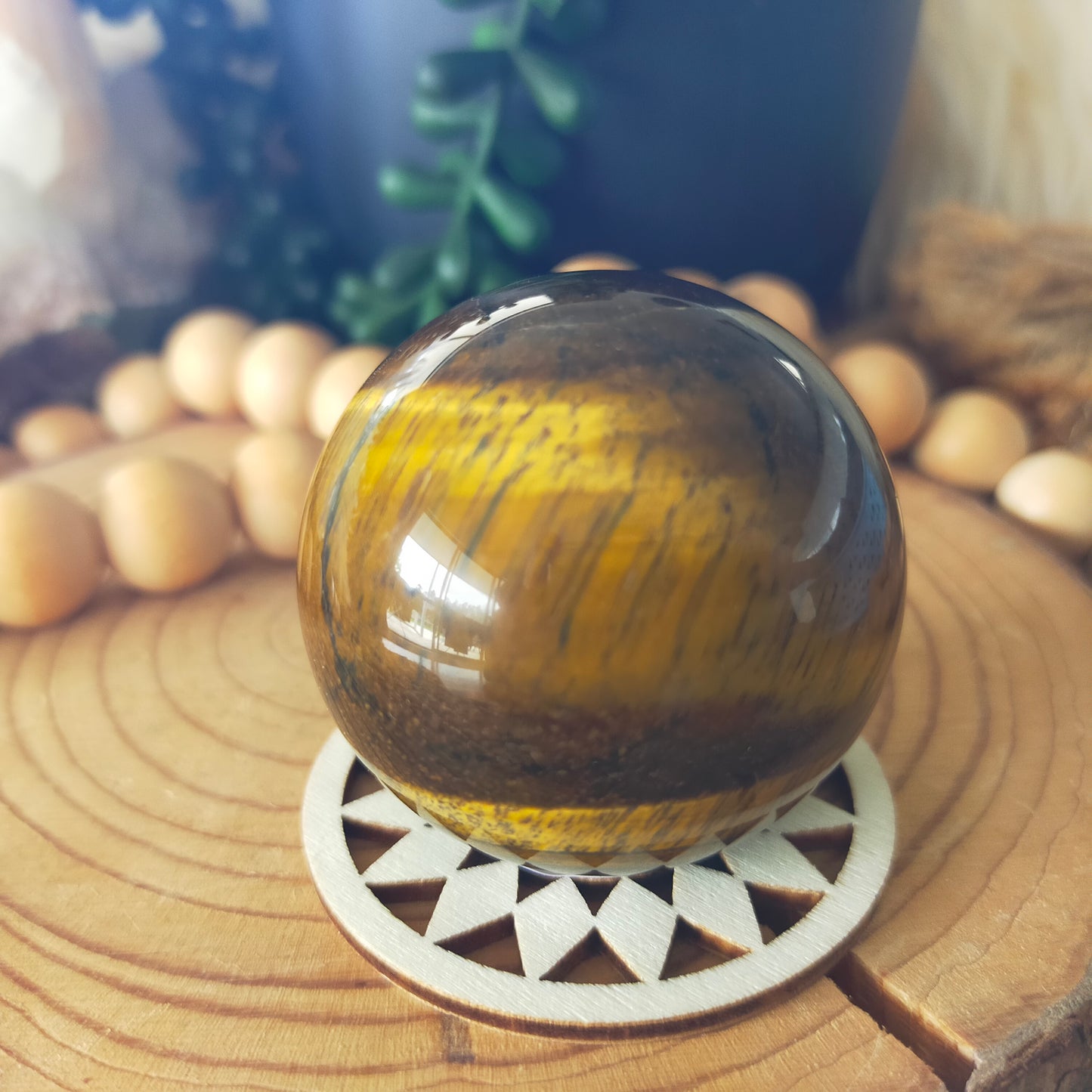 Tiger's Eye Spheres
