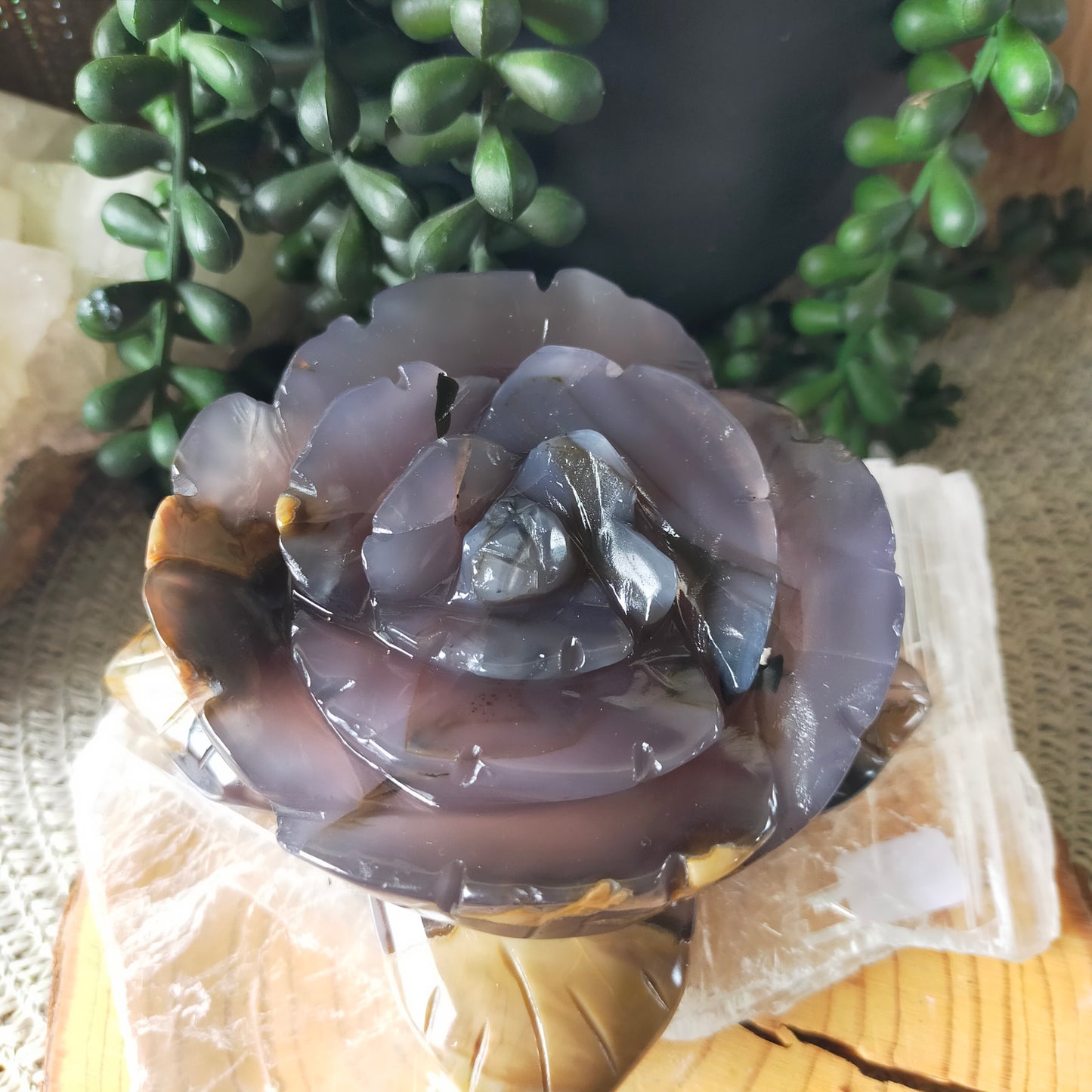 Volcano Agate Flowers