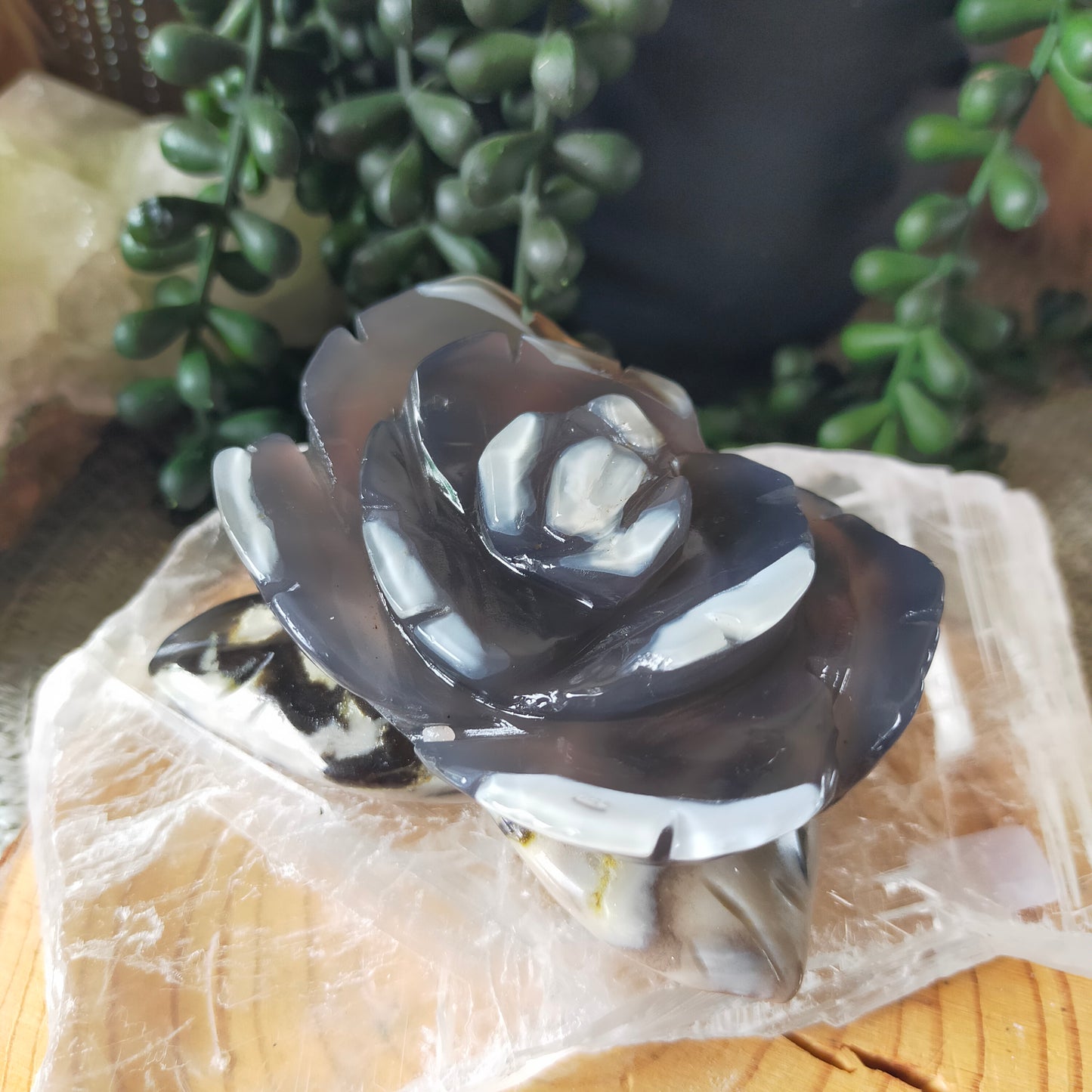 Volcano Agate Flowers