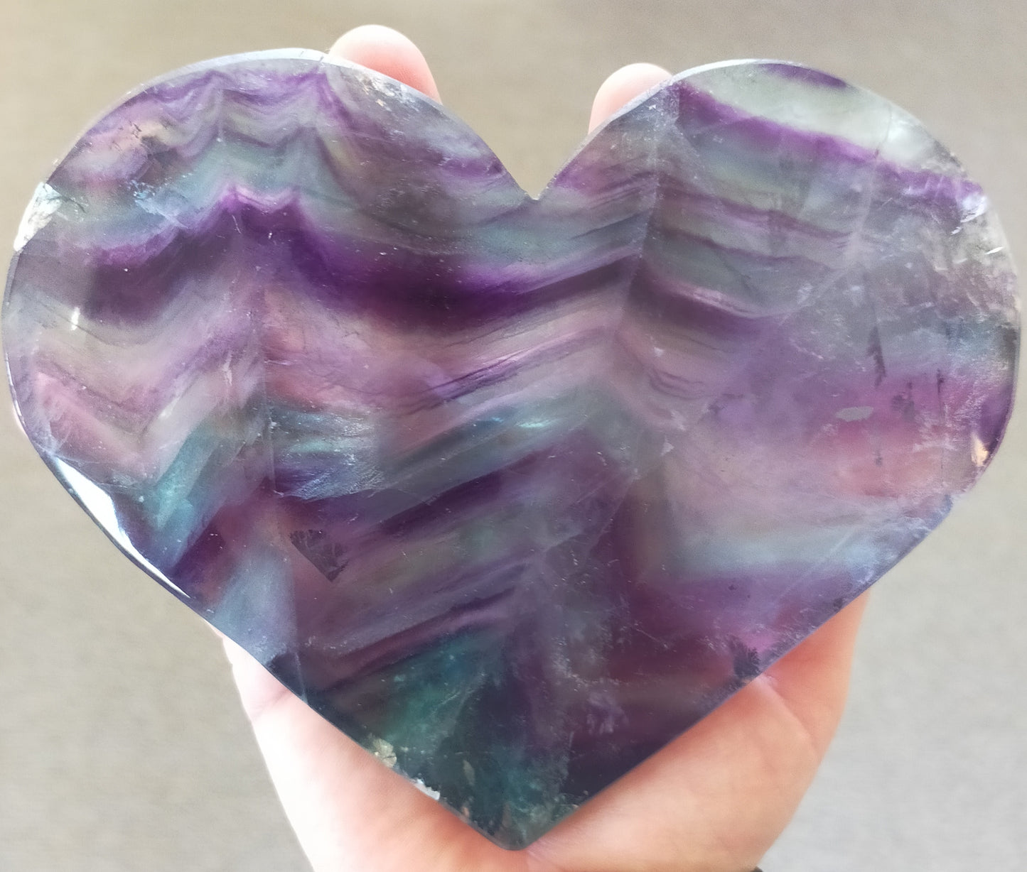 Large Fluorite Heart