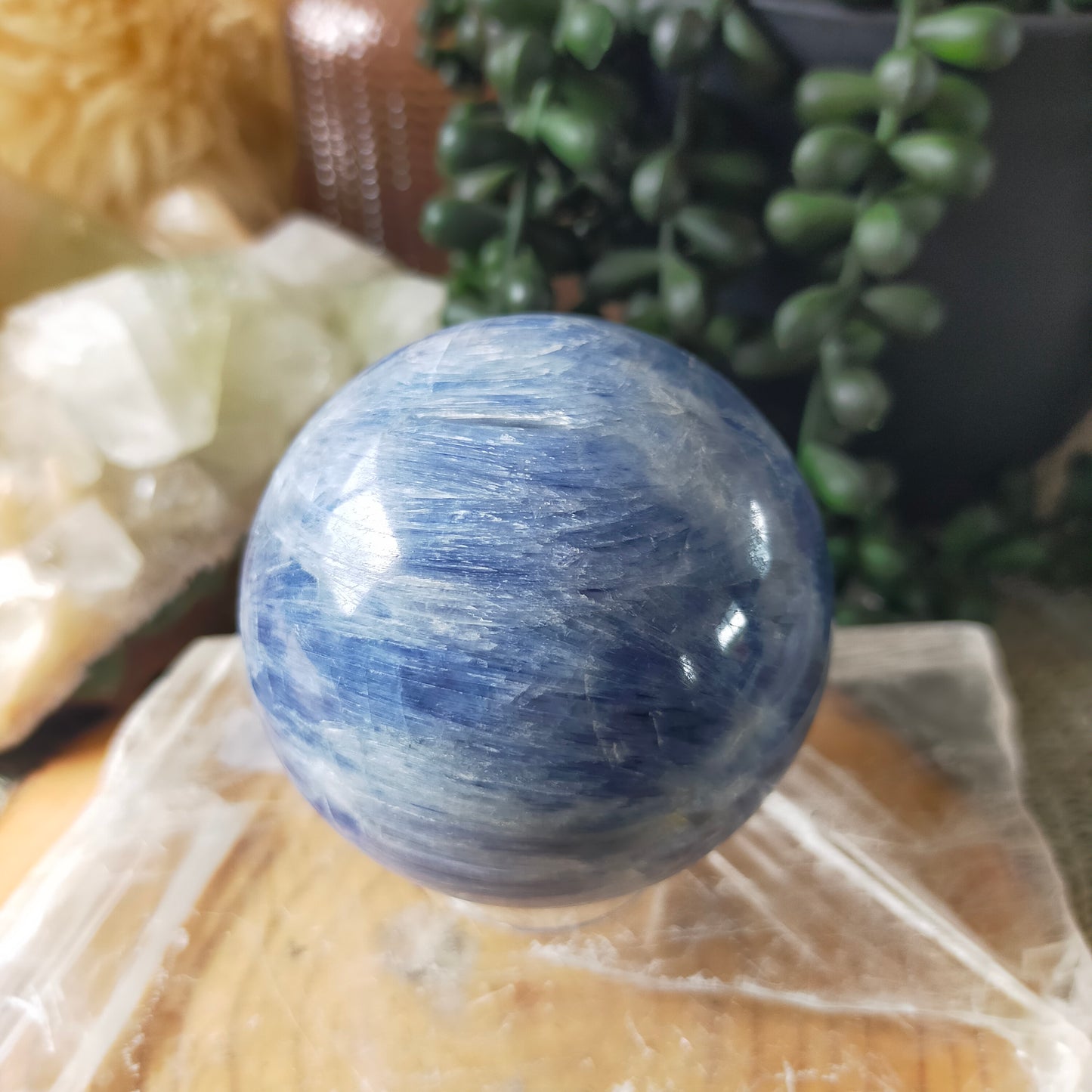 Blue Kyanite Sphere