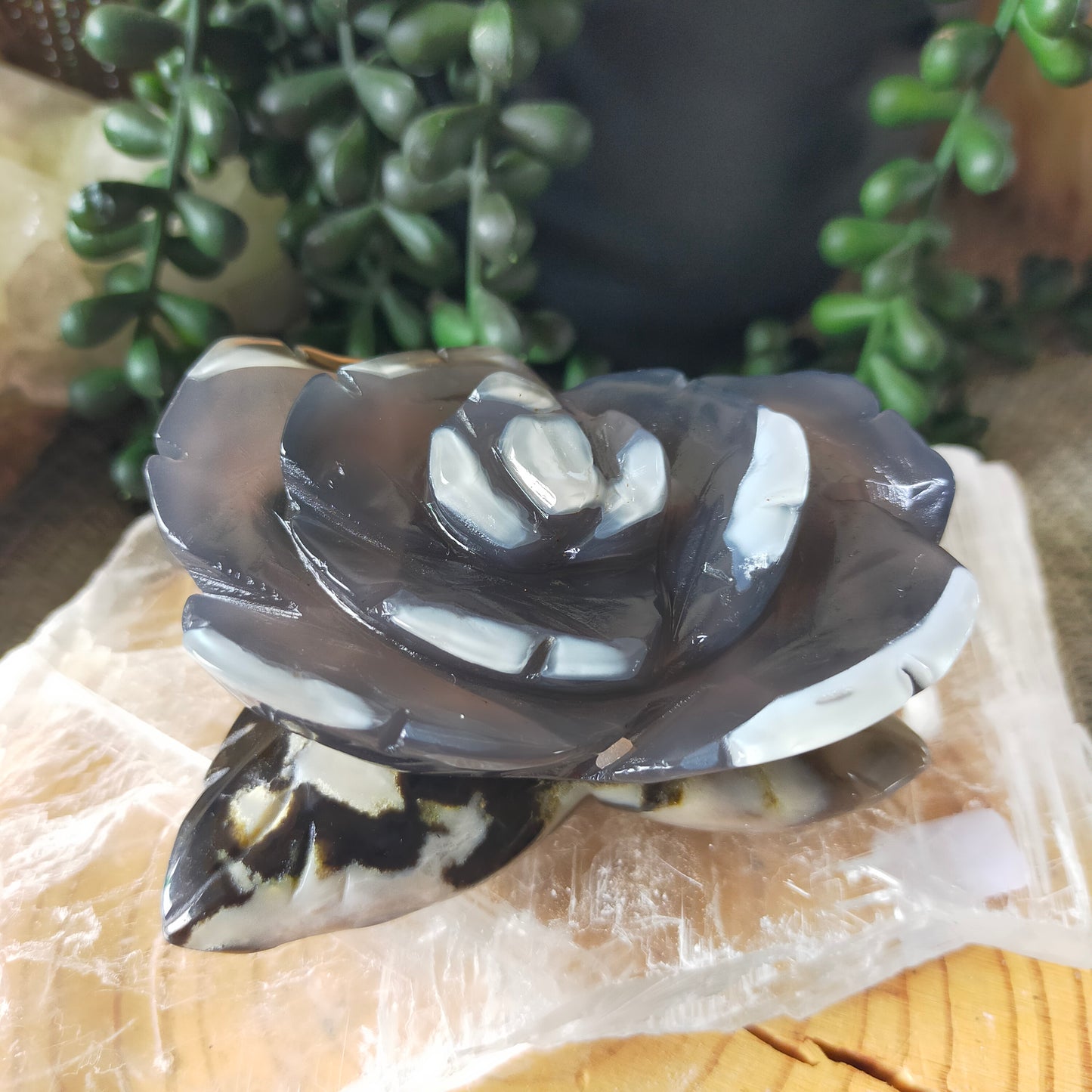 Volcano Agate Flowers