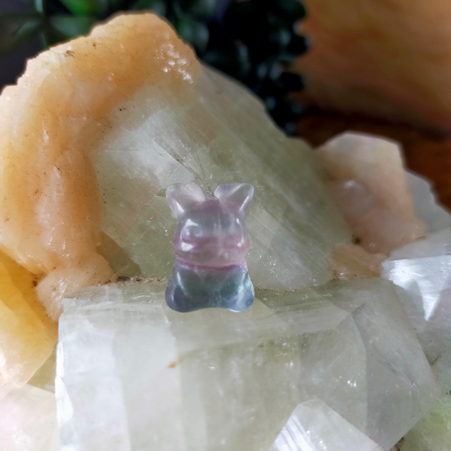 Mini Fluorite Carvings